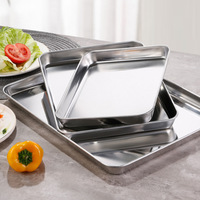 Plateau de cuisson rectangulaire en aluminium commercial pour pizza, pain, gâteau et pâtisserie, pour la cuisson au four de boulangerie professionnelle