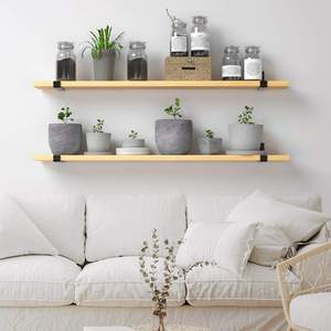 Kệ chân đế tự làm tùy chỉnh bán buôn Móc L hỗ trợ gang thép treo tường Heavy Duty nổi kim loại kệ chân đế - Product Image 5