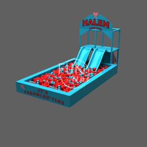Location de fête populaire Soft Play Kids Square Ball Pit Intérieur Extérieur Grande <span class=keywords><strong>piscine</strong></span> <span class=keywords><strong>à</strong></span> <span class=keywords><strong>balles</strong></span> pour tout-petits avec toboggan - Product Image 2