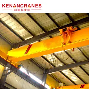 2ton LDP Jenis Izin Rendah Menghemat Ruang Electro Sisi Menggantung Single Girder Overhead Bridge Crane untuk Terbatas Ruang Workshop