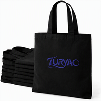 Sac fourre-tout en toile de coton robuste de 12 oz avec logo personnalisé, sac de courses réutilisable et recyclé pour supermarché et cadeaux, vente en gros