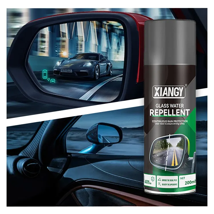 EXW Price Car Care Anti-rain Cleaning Portable Glass Cleaner Clear View Windshield Windows Water Repellent Spray