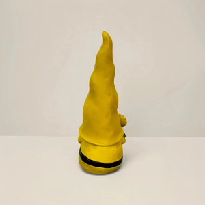 Artesanía de resina ecológica para exteriores, adorno de jardín de <span class=keywords><strong>girasol</strong></span> barbudo blanco de <span class=keywords><strong>enano</strong></span> para decoraciones navideñas de patio - Product Image 3