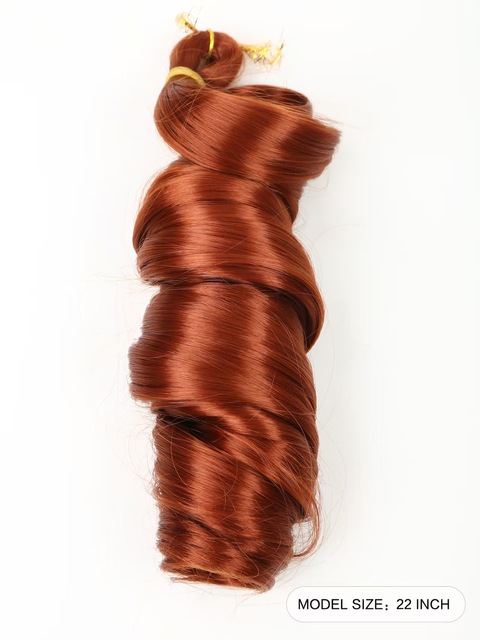 8-30inch Wholesale French Curls Braiding Hair Smooth Texture Crochet Hair Synthetic Hair Wicks for African Braids 150g