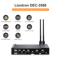 LIONTRON Rockchip RK3588 Mini PC integrado de grado industrial Puerto de red dual AI Host 6tops Computing Power Dual Android/Linux