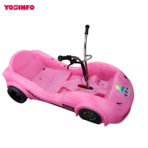 Voiture de montagnes russes en PE rotomoulé pour pentes extérieures, luge, chariot de montagnes russes, certifié ISO9001, vente en gros uniquement - Product Image 3