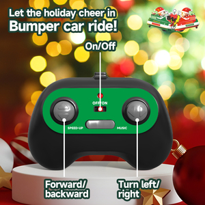 El más nuevo coche de parachoques de Papá Noel de 2,4G con luz y música Control remoto eyector catapulta parachoques <span class=keywords><strong>Crash</strong></span> RC coche regalo de Navidad - Product Image 6