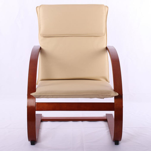 Sedia Relax <span class=keywords><strong>in</strong></span> Legno Massello Nordico, Poltrona per Adulti, Sedia per Donne <span class=keywords><strong>in</strong></span> Gravidanza, Sdraio da Balcone - Product Image 6