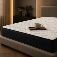 Matelas en mousse à mémoire de forme Queen/King Size compressé et enroulable pour chambre principale, maison familiale, vente en gros