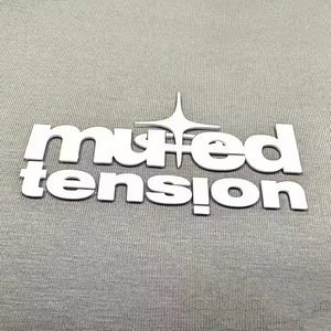 Wholesale Custom Iron Printable Plastisol Designs Press Sticker Logo Heat Transfer Printing Label For T-shirts