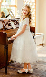 Детское праздничное платье с коротким рукавом - Product Image 5