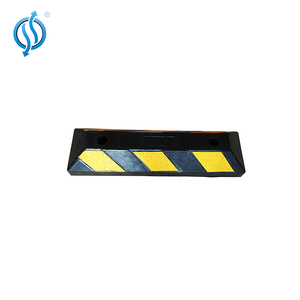 De color negro 100% reciclado de goma amarillo grano de en dos partes de Malasia estándar aparcamiento de tapón - Product Image 4