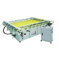 Rede fotovoltaica de grande formato, tela de 3200*4200mm extrator automático de esticar máquina