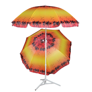 Custom Advertising Modern Outdoor Sun Umbrella for Beach Patio Courtyard Gym Use - Product Image 3