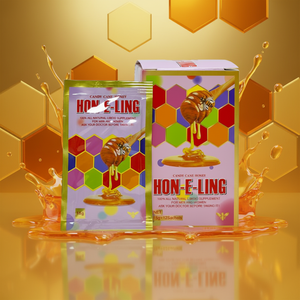 Nouvelle boîte d'emballage pour le miel royal, boîte en papier la plus vendue, boîte de complément alimentaire au miel arc-en-ciel, boisson énergisante, marque privée - Product Image 4