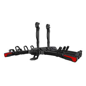 Convient pour 2 ''Hitch Receiver Hitch Mounted Car Bike Carrier 2 Bike Carrier with Lock System Tilting Folding Bike Carrier - Product Image 2