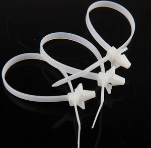 Attaches auto-bloquantes en nylon à fixation par poussée, type <span class=keywords><strong>sapin</strong></span>, avec trou pour vis, clips de bord de panneau, serre-câbles automobiles, à crochet HY-<span class=keywords><strong>150</strong></span> 2.5x200mm - Product Image 6