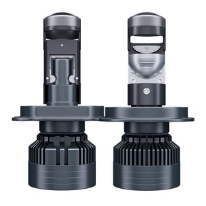 A80 Mini Lens <b>Projector</b> 75w 8000lm 9005,9006,h7,h11, H4 With Canbus White Led Headlight Motorcycle for Auto Light System Car - Product Image 4