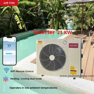 Pompe à chaleur air-eau à onduleur haute efficacité pour <span class=keywords><strong>piscine</strong></span>, température constante intelligente, 21KW 25KW, électrique <span class=keywords><strong>solaire</strong></span>, classe A+++, énergie - Product Image 2