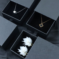 Boîte de papier à bijoux à tiroir personnalisé en vrac avec conception à plusieurs compartiments et marque en relief pour le stockage