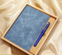 Coffret cadeau carnet vert et stylo avec emballage personnalisé pour cadeaux d'entreprise et commandes en gros