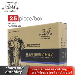 Gold Elephant Chinese Version Spot Wholesale And Customization 14 Inch 350x3.0x25 Mm Metal Cutting Disc