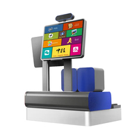 Sistema POS de Doble Pantalla Táctil para Supermercado con Software de Caja Registradora, Nueva Tecnología para Operaciones Eficientes en Supermercados