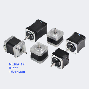 Motor paso a paso PrimoPal <span class=keywords><strong>NEMA</strong></span> <span class=keywords><strong>17</strong></span> para brazo robótico, alta calidad, 42 mm, 0.72 grados, 15 N.cm, bipolar, 5 fases, híbrido, para CNC - Product Image 1