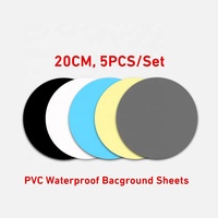 Support d'Affichage de Photographie 20cm Rotatif Électrique à 360 Degrés, Plateaux Tournants Capacité 3KG pour Studio Photo