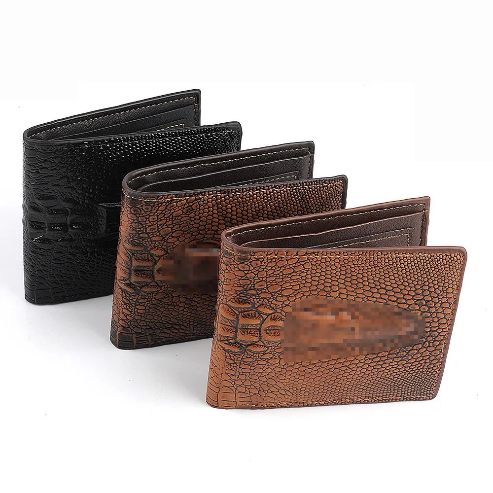 KZ dompet kulit pola Croc kualitas terbaik merek Fashion dengan harga murah dalam stok