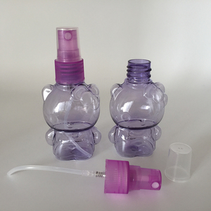 Hot Sell Plastic 50ml Cartoon Animal <strong>Bear</strong> Shape Mist Spray <strong>Bottle</strong>, Cartoon Perfume Oil Travel <strong>Bottle</strong> Refillable Bpa Free - Product Image 3