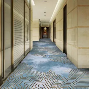 Ax》 Karpet Ruang Perjamuan Pola Kustom Karpet Nilon Mencetak Lantai Kasino Karpet Ubin Komersial untuk Bioskop