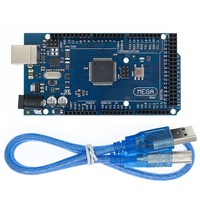 Placa Convertidora de CC/CC MEGA2560 FYX Mega2560 Pro ATmega2560-16AU CH340G 3.3V/5V 800mA USB Completamente Equipada con Cable de Datos