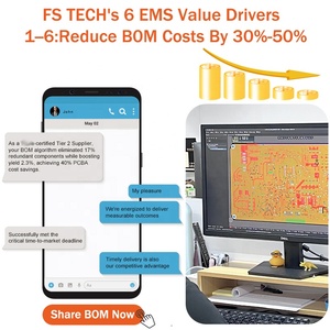 Fs mạch 2 tuần Giao hàng pcba lắp ráp đầy đủ dịch vụ 94v0 bảng mạch PCB máy in - Product Image 2