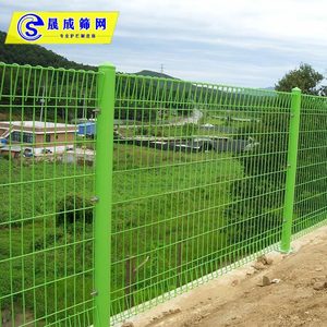 Clôture en treillis métallique Shencheng, treillis en acier 1800*3000mm, filet d'isolation enduit de PVC pour garde-corps de route - Product Image 4