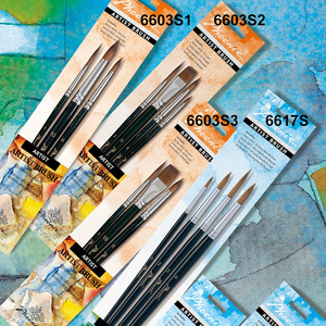 <span class=keywords><strong>Pennelli</strong></span> Phoenix OEM <span class=keywords><strong>per</strong></span> Acquerello con Manico Lungo e Corto in Legno e Setole Dorate in Nylon <span class=keywords><strong>per</strong></span> Artisti - Product Image 5