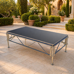 Scène mobile en aluminium / Scène de concert mobile / Plateforme de scène à montage rapide avec pieds insérables - Product Image 4