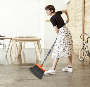 Nâng cấp tự làm sạch chổi và Người Quét Dọn đặt tay cầm dài và răng trên đầu nhựa Vật liệu đứng lên để sử dụng tại nhà - Product Image 6