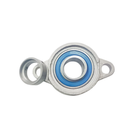 Roulement à flange ovale auto-alignant en acier inoxydable SUFL000 SUFL001 SUFL002, boîtier en alliage de zinc, précision P6, longue durée de vie
