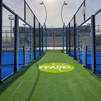 Pista de Pádel Panorámica Profesional para Exteriores, Conjunto Completo con Acero y Vidrio, Servicio de Instalación Opcional
