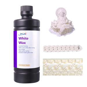 Sáp trắng đúc nhựa, photopolymer cho máy in 3D để in đồ trang sức nhựa mô hình dễ dàng để đúc - Product Image 6
