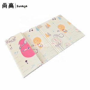 Gấp sàn bé chơi Mat con bò Mat trẻ em trẻ em nhiệt Pad trò chơi bọt giáo dục đồ chơi Quà tặng cho trẻ sơ sinh - Product Image 2