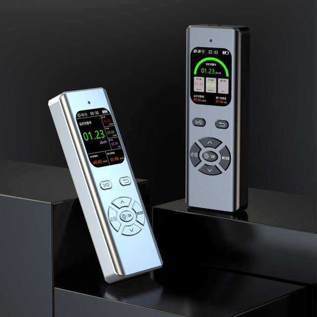 Handheld Gamma Beta Ray Radiation Detector Rechargeable Geiger Counter Nuclear Radiation Dosimeter