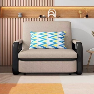 Canapé-<span class=keywords><strong>lit</strong></span> <span class=keywords><strong>double</strong></span> respirant en tissu, pliable et <span class=keywords><strong>escamotable</strong></span>, facile à installer pour salon d'appartement – Offre Spéciale - Product Image 6