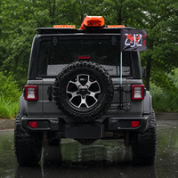 Support de drapeau de hayon tout-terrain 4x4, support d'antenne pour Jeep Wrangler JK JL