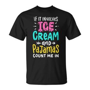 T-shirt promozionale Pajama Party Ice Cream - Product Image 1