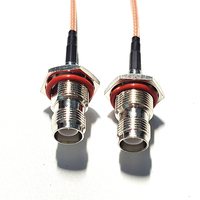 Câble coaxial RG316 RP-TNC femelle vers MMCX mâle, câble d'antenne RF pour routeur WiFi, module 4G/5G, passerelle GPS LoRa