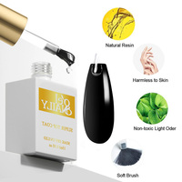 Vernis à ongles en gel UV professionnel OEM/ODM, couche de base et de finition, personnalisable, sans essuyage, finition super cristalline, vente en gros, mat, non toxique, écologique