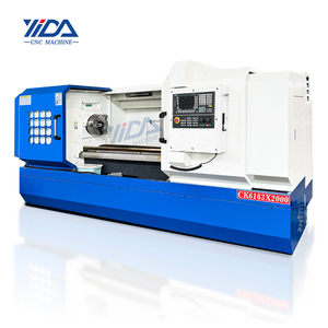 Torno <span class=keywords><strong>CNC</strong></span> automático CK6163 Máquina de torno de cama plana <span class=keywords><strong>CNC</strong></span> para torno horizontal de metal de 2000mm - Product Image 1
