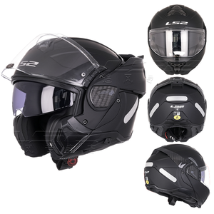 Mũ bảo hiểm mô tô LS2 FF910 ADVANT2 thiết kế mô-đun mặt nạ toàn diện, kính đôi chống mờ, lật ngược 180 độ, tình trạng mới - Product Image 5